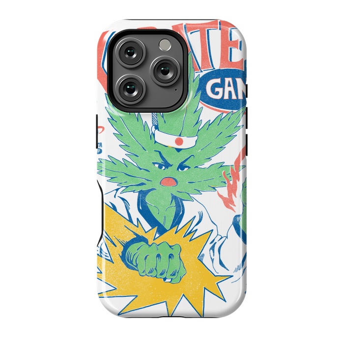 iPhone 16 Pro StrongFit Karate Ganja by Ilustrata