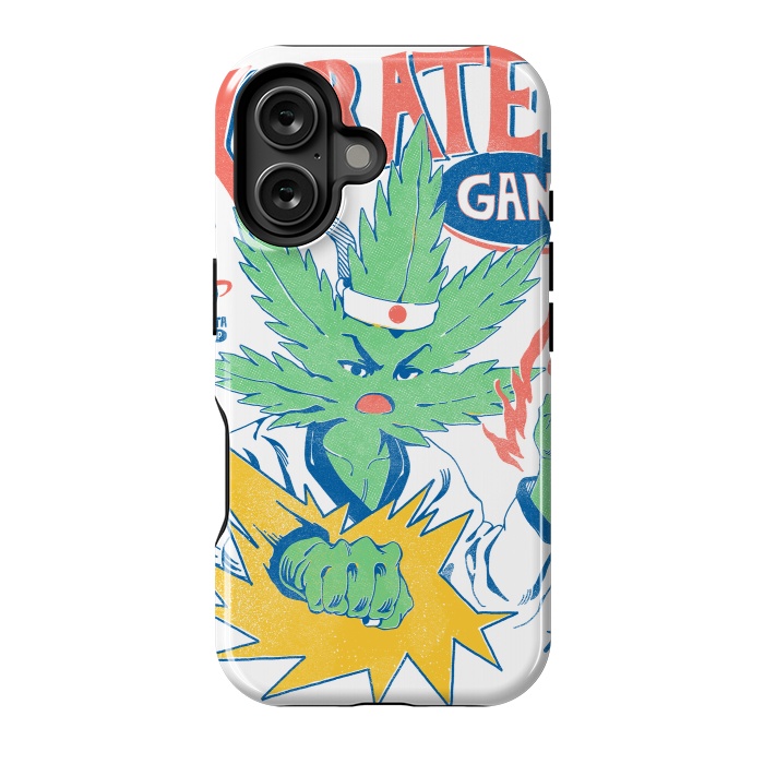 iPhone 16 StrongFit Karate Ganja by Ilustrata