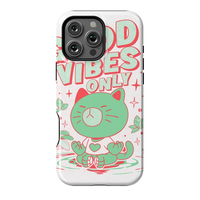 iPhone 16 Pro Max StrongFit Good Vibes Only  by Ilustrata