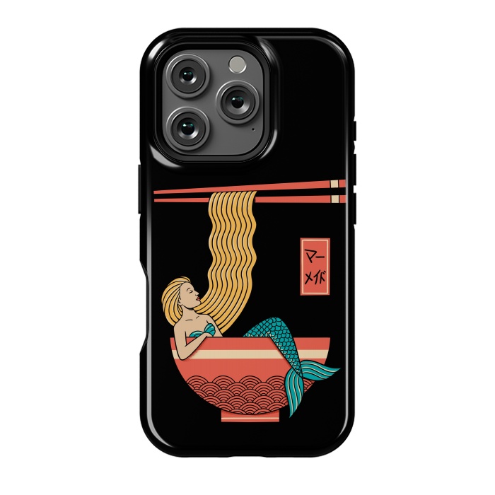 iPhone 16 Pro StrongFit Mermaid Ramen by Coffee Man