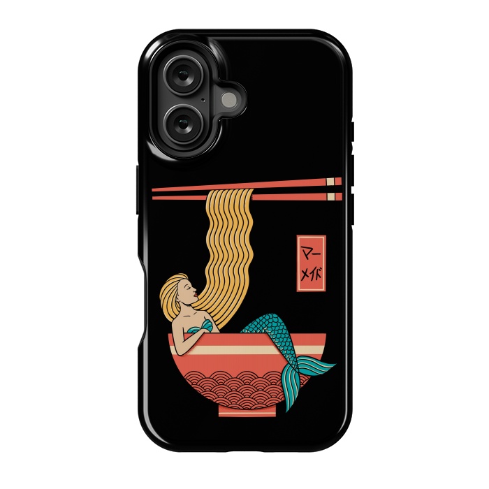 iPhone 16 StrongFit Mermaid Ramen by Coffee Man