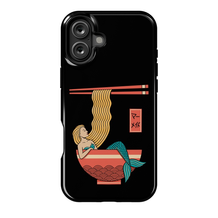 iPhone 16 Plus StrongFit Mermaid Ramen by Coffee Man