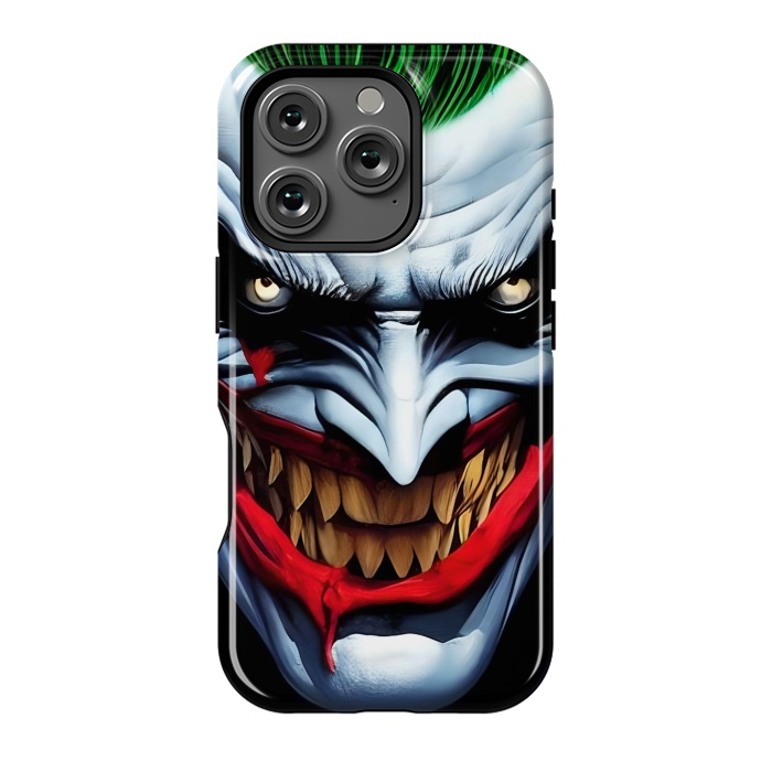 iPhone 16 Pro StrongFit Why so Serious? by Mitxel Gonzalez