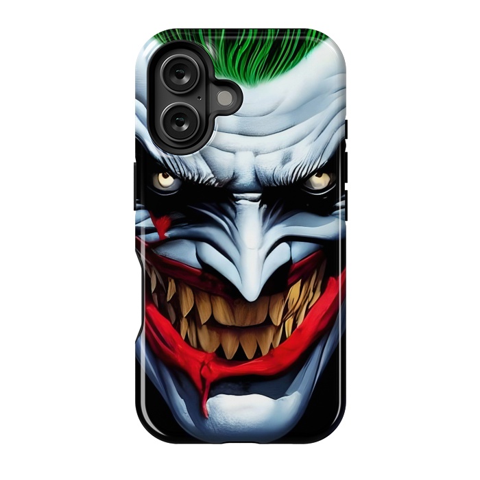 iPhone 16 StrongFit Why so Serious? by Mitxel Gonzalez