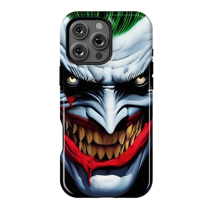 iPhone 16 Pro Max StrongFit Why so Serious? by Mitxel Gonzalez