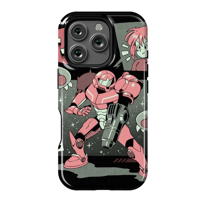 iPhone 16 Pro StrongFit Bounty Hunter From Space by Ilustrata