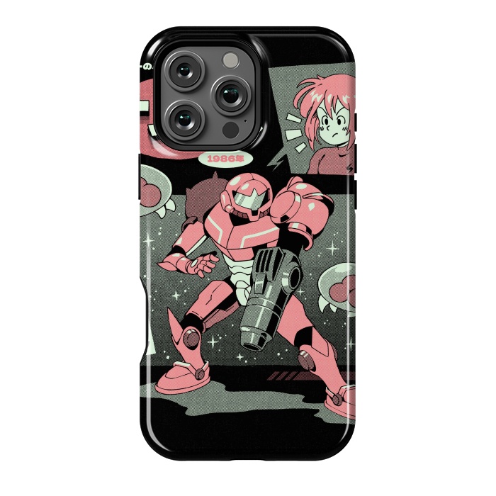 iPhone 16 Pro Max StrongFit Bounty Hunter From Space by Ilustrata