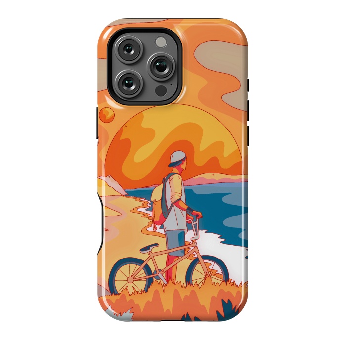 iPhone 16 Pro Max StrongFit Beach BIker by Steve Wade (Swade)