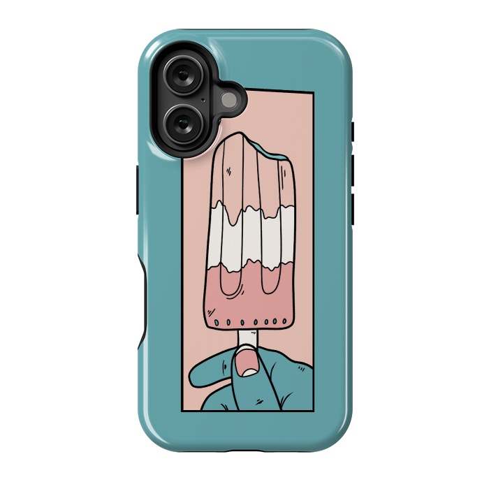 iPhone 16 StrongFit Ice pop by Steve Wade (Swade)