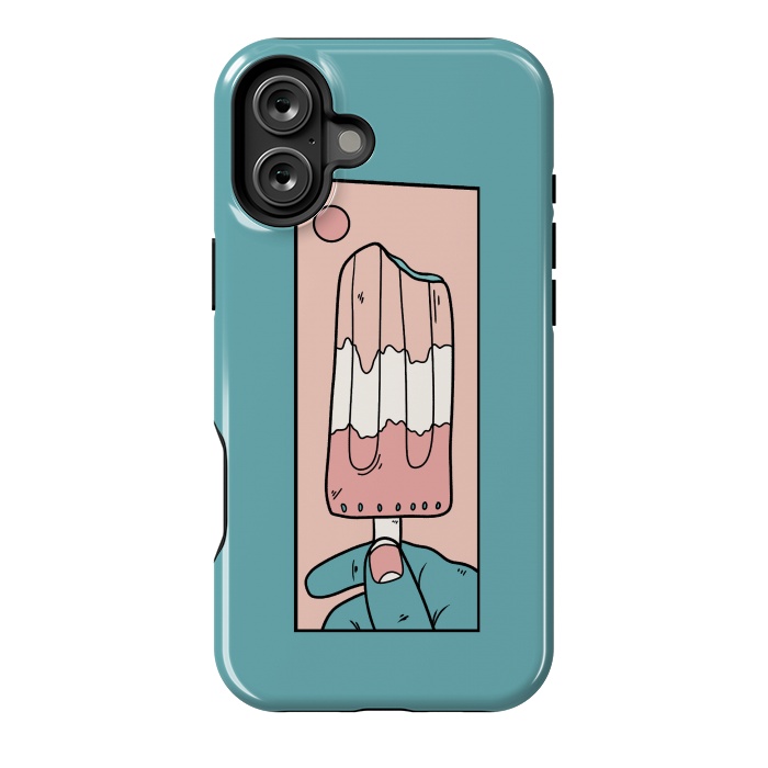 iPhone 16 Plus StrongFit Ice pop by Steve Wade (Swade)