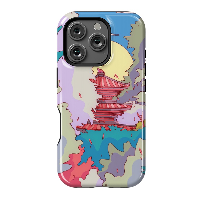 iPhone 16 Pro StrongFit The hidden temple by Steve Wade (Swade)