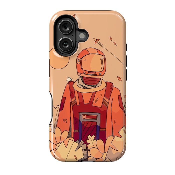 iPhone 16 StrongFit Forest astronaut by Steve Wade (Swade)