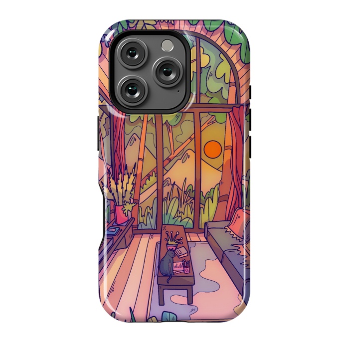 iPhone 16 Pro StrongFit My forest home by Steve Wade (Swade)