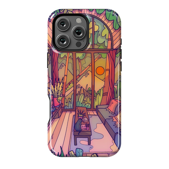 iPhone 16 Pro Max StrongFit My forest home by Steve Wade (Swade)