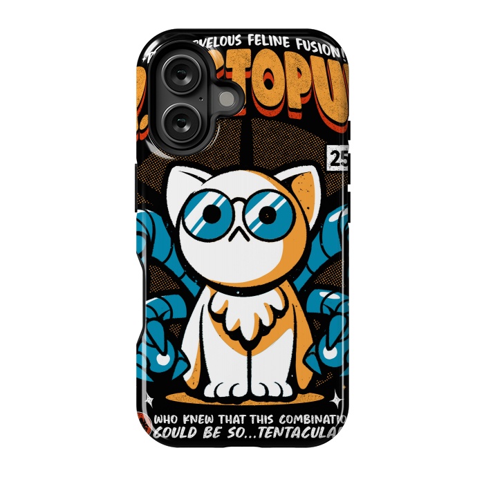 iPhone 16 StrongFit Dr. Octopurr by Ilustrata