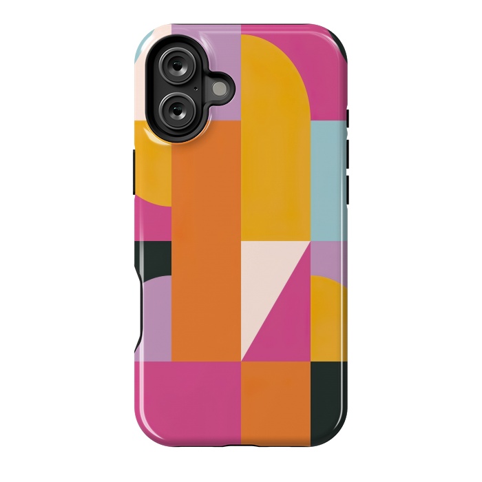 iPhone 16 Plus StrongFit Abstract geometric  by Winston