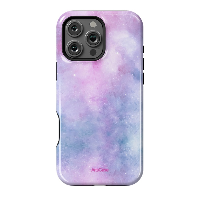 iPhone 16 Pro Max StrongFit Candy Blue and Pink  by ArtsCase