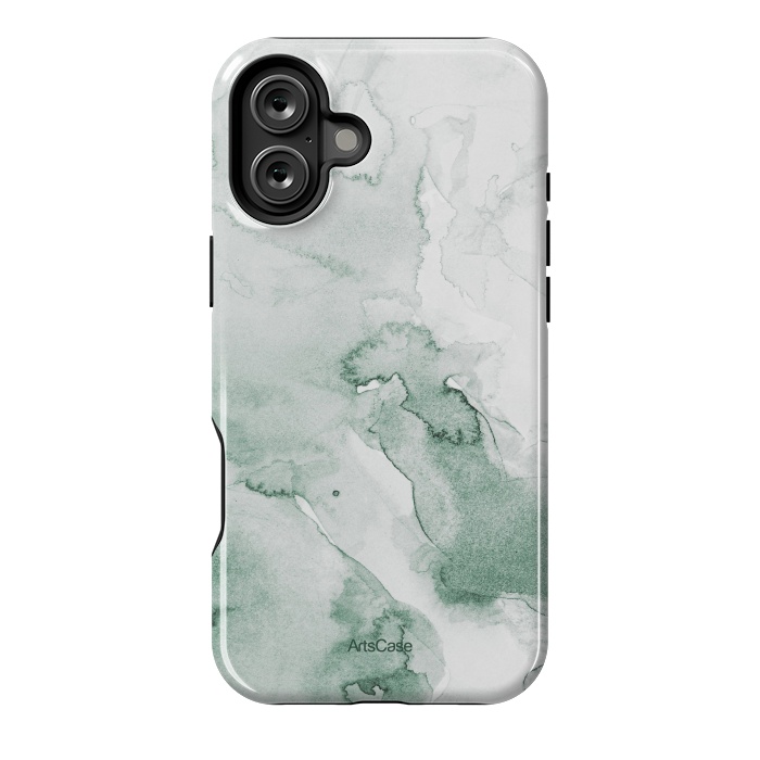 iPhone 16 Plus StrongFit Green Cheescake by ArtsCase