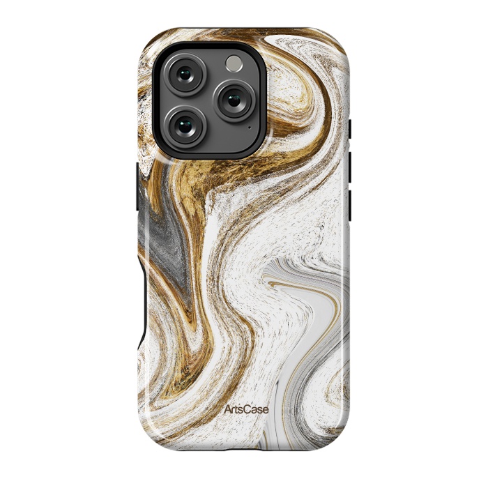 iPhone 16 Pro StrongFit Brown Coffee by ArtsCase