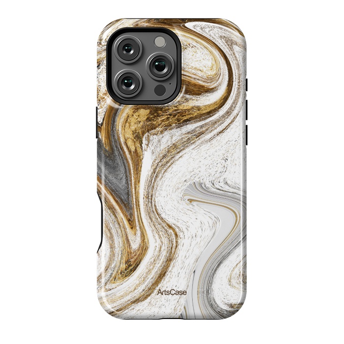 iPhone 16 Pro Max StrongFit Brown Coffee by ArtsCase