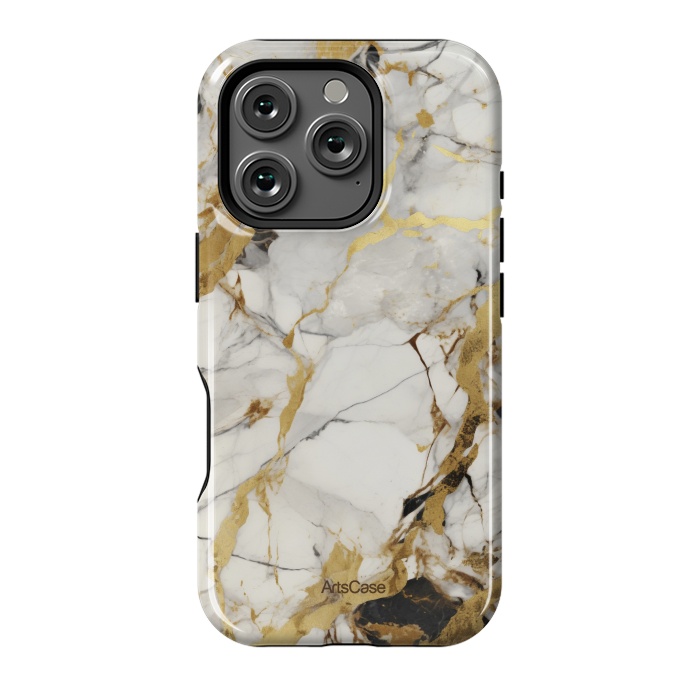 iPhone 16 Pro StrongFit Gold dust by ArtsCase