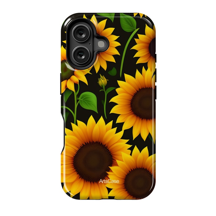 iPhone 16 StrongFit Girasoles Magicos by ArtsCase