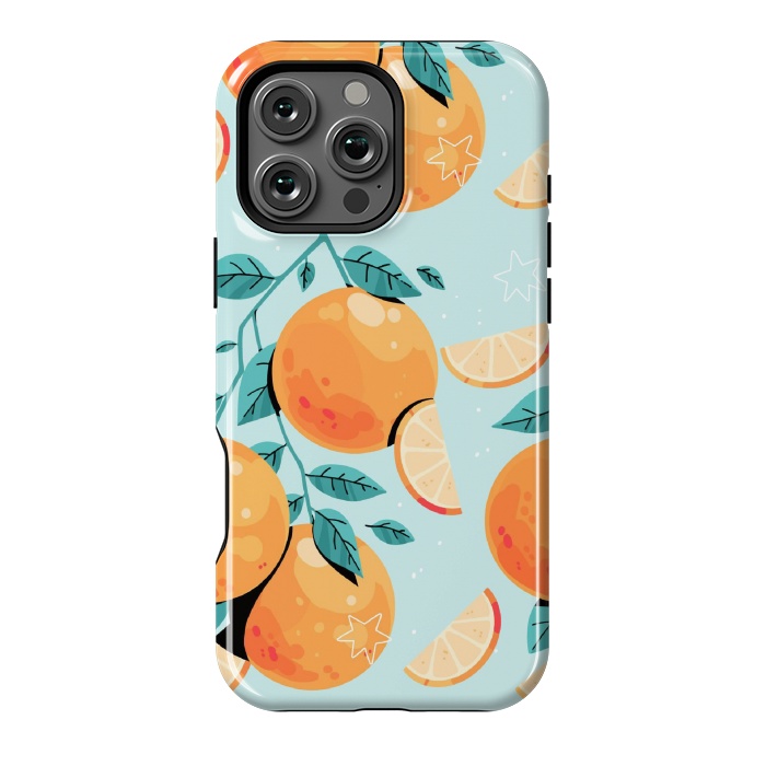 iPhone 16 Pro Max StrongFit Orange Juice by ArtsCase