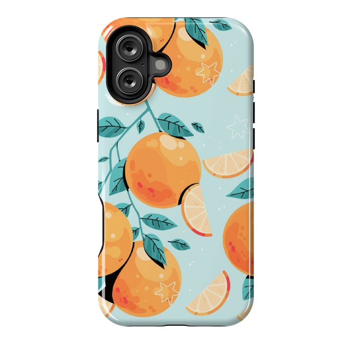 iPhone 16 Plus StrongFit Orange Juice by ArtsCase