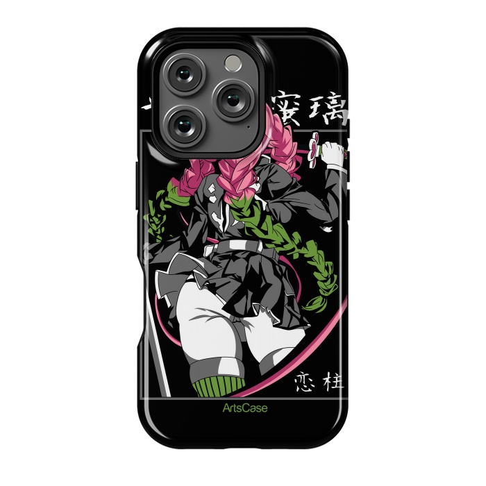 iPhone 16 Pro StrongFit Unleash the Slayer Within: Dive into the Epic World of Demon by ArtsCase