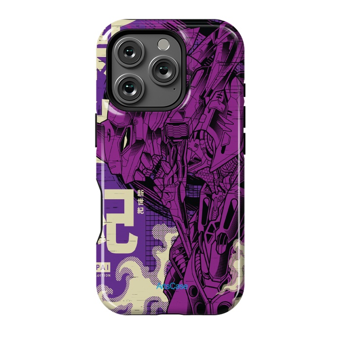 iPhone 16 Pro StrongFit Enter a New Reality: Immerse Yourself in the Enigmatic World of Eva by ArtsCase