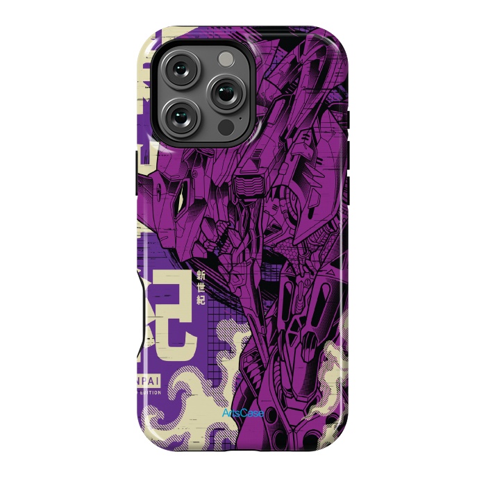 iPhone 16 Pro Max StrongFit Enter a New Reality: Immerse Yourself in the Enigmatic World of Eva by ArtsCase