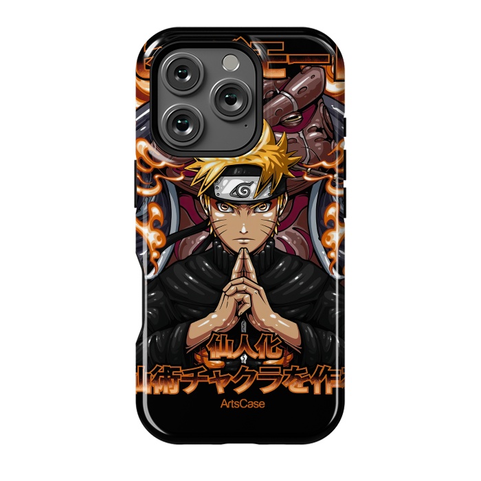 iPhone 16 Pro StrongFit Embrace the Ninja Way: Discover a World of Courage and Strength with Naruto-Inspired by ArtsCase