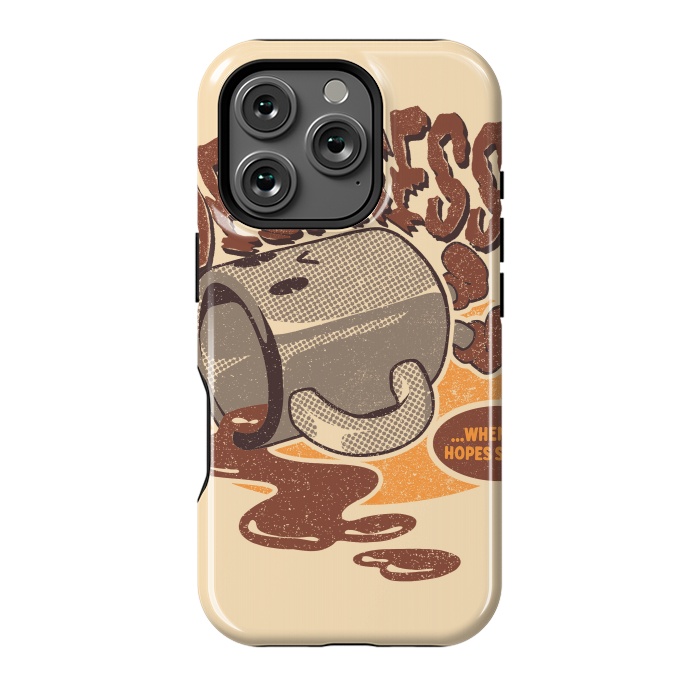 iPhone 16 Pro StrongFit Despresso by Ilustrata