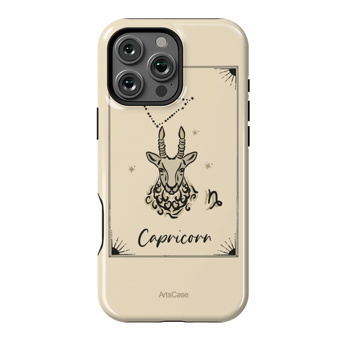 iPhone 16 Pro Max StrongFit Capricorn by ArtsCase