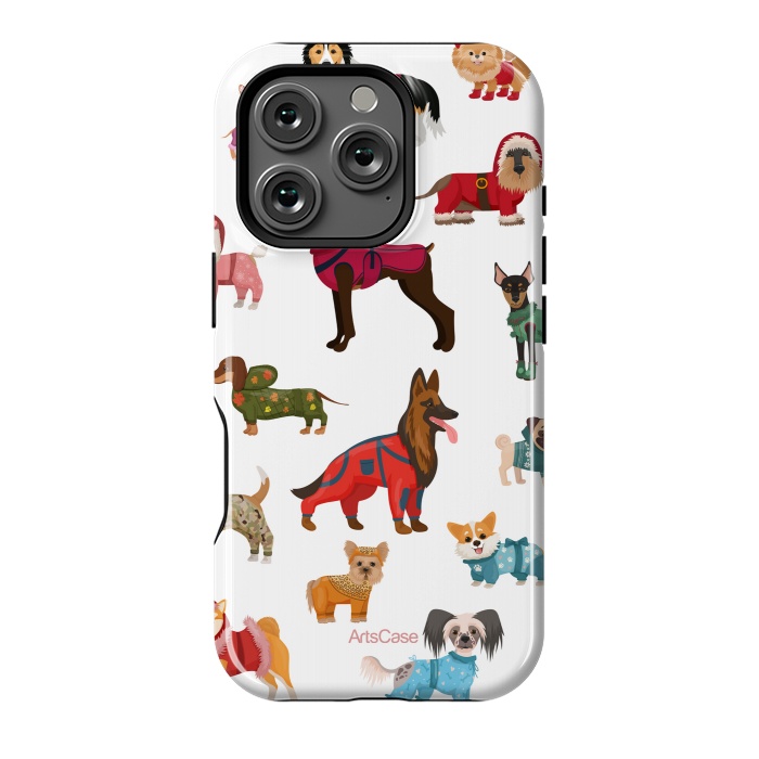 iPhone 16 Pro StrongFit Fashion Dogs by ArtsCase