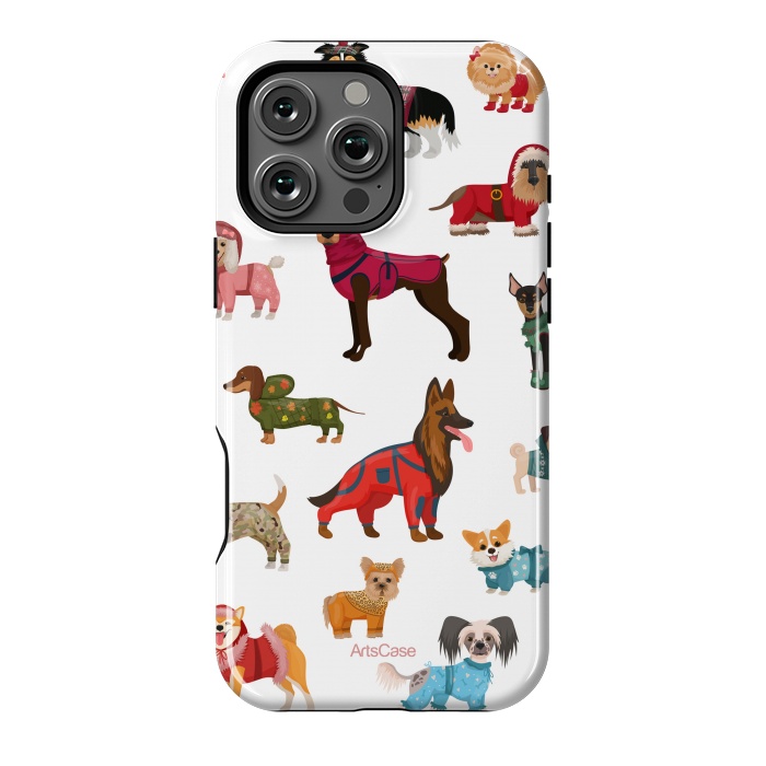 iPhone 16 Pro Max StrongFit Fashion Dogs by ArtsCase