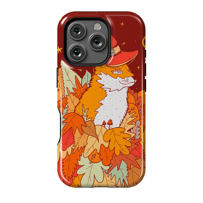 iPhone 16 Pro StrongFit The wizard fox by Steve Wade (Swade)