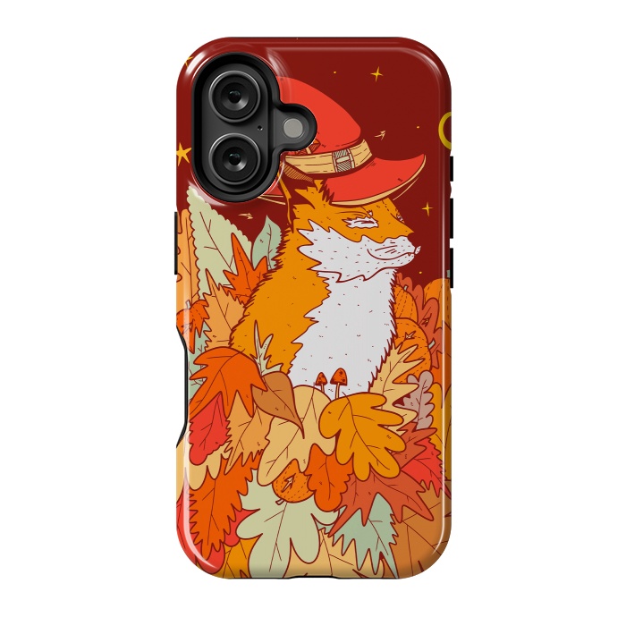 iPhone 16 StrongFit The wizard fox by Steve Wade (Swade)