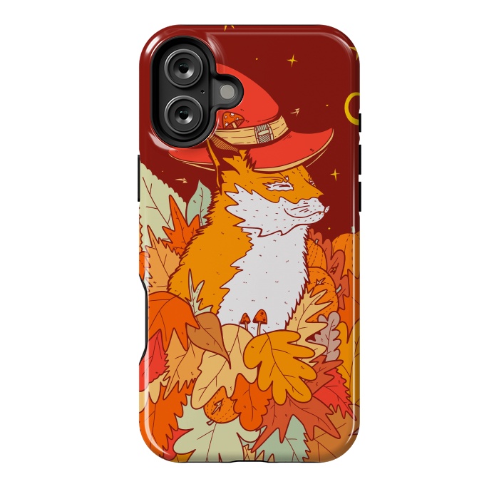 iPhone 16 Plus StrongFit The wizard fox by Steve Wade (Swade)