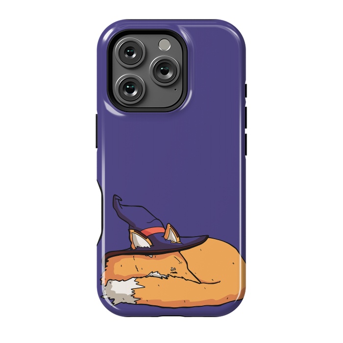 iPhone 16 Pro StrongFit The sleeping wizard's fox by Steve Wade (Swade)