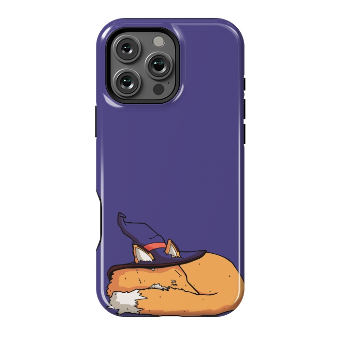 iPhone 16 Pro Max StrongFit The sleeping wizard's fox by Steve Wade (Swade)