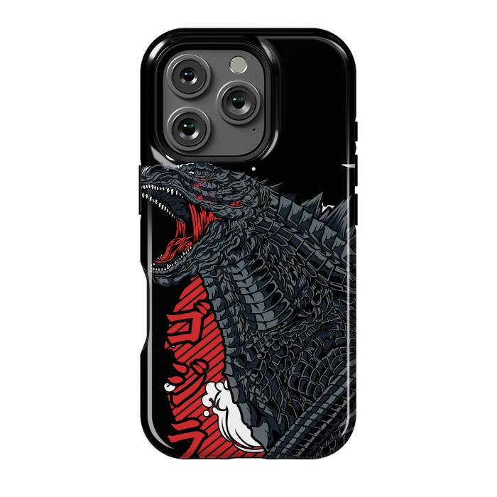 iPhone 16 Pro StrongFit Godzilla by Kato