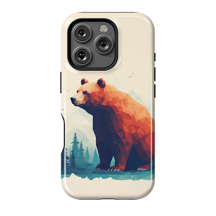 iPhone 16 Pro StrongFit Bear by haroulita