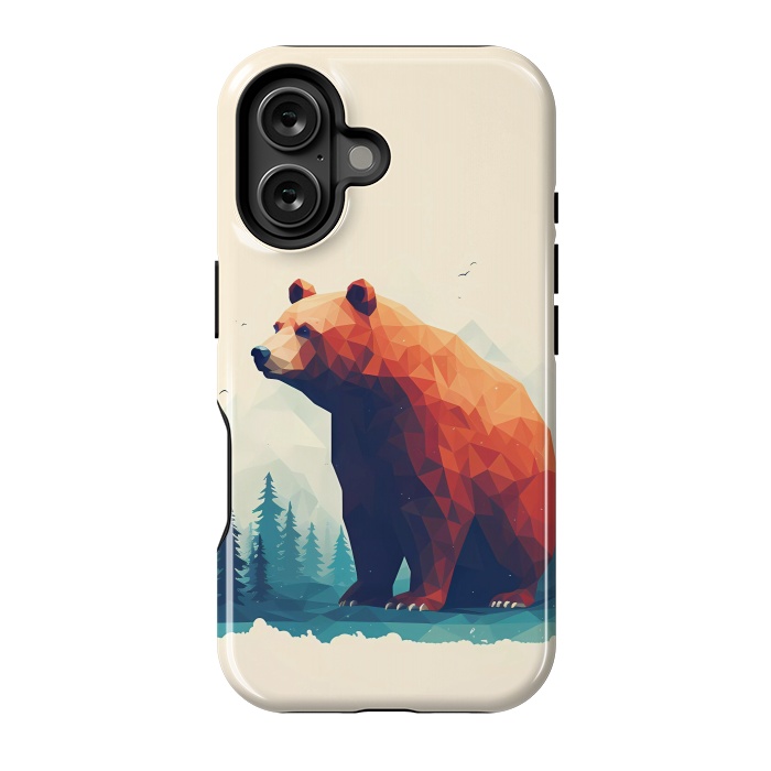 iPhone 16 StrongFit Bear by haroulita