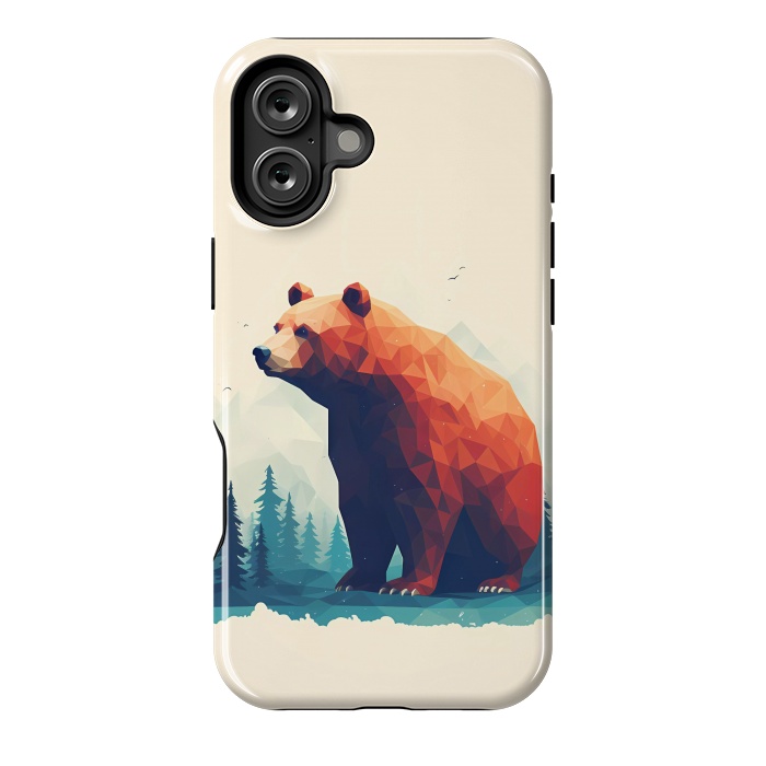 iPhone 16 Plus StrongFit Bear by haroulita