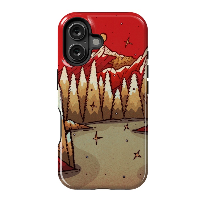 iPhone 16 StrongFit The red Xmas lands by Steve Wade (Swade)