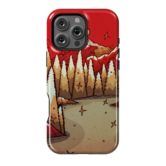 iPhone 16 Pro Max StrongFit The red Xmas lands by Steve Wade (Swade)