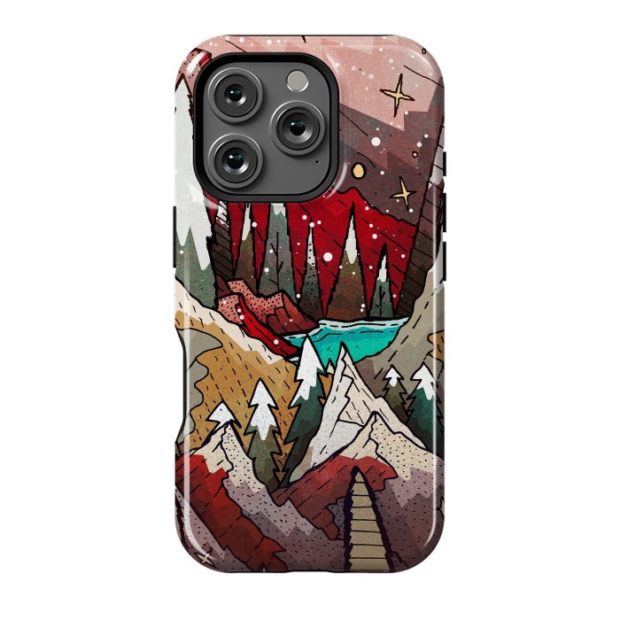 iPhone 16 Pro StrongFit The great winter land  by Steve Wade (Swade)