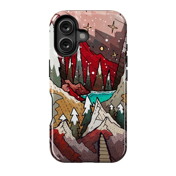 iPhone 16 StrongFit The great winter land  by Steve Wade (Swade)