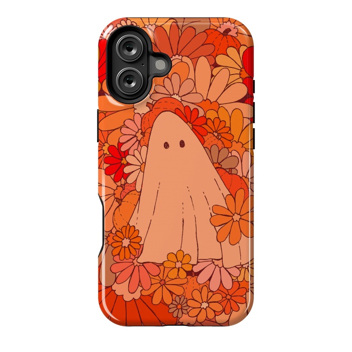 iPhone 16 Plus StrongFit A ghost of orange by Steve Wade (Swade)